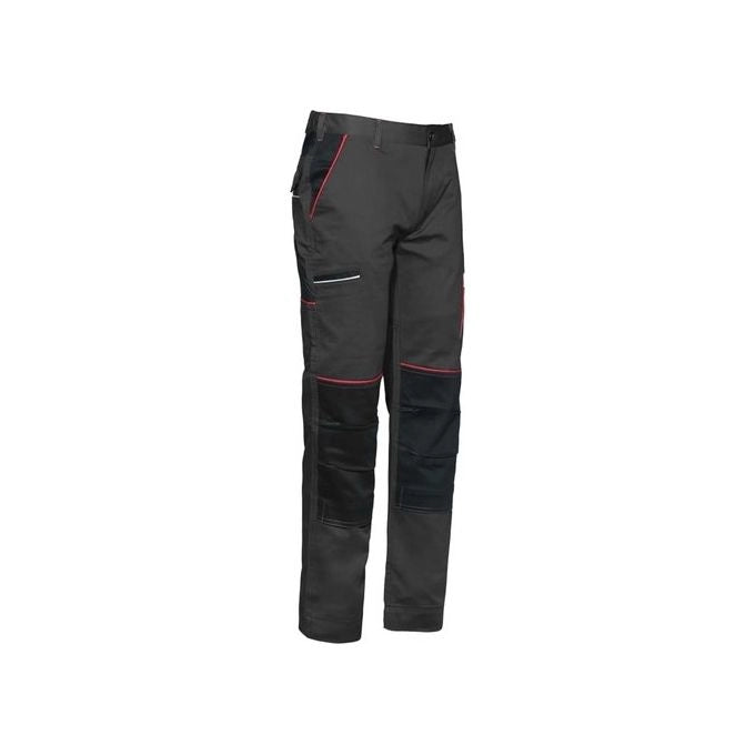 Issaline 9030B081L Stretch Line Boom Pantalone da Lavoro Elasticizzato 60% Cotone 37% Poliestere 3% Lycra 260 gr-mq colore Antracite