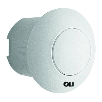 PULSANTE PNEU AD INCASSO PARETE- Bianco- OLIVE- pezzi 1