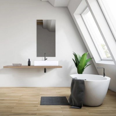 Sifone lavabo nero opaco quadrato universale in ottone