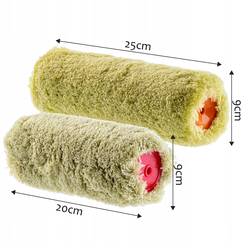 Rullo di ricambio KADAX da 20 cm per dipingere pareti e soffitti.