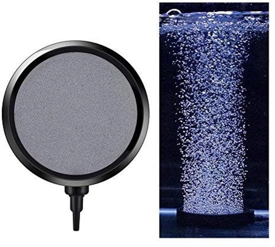 Sostituzione aria per acquario 10,7 cm - Disco aereazione - Aria per l'acquario - Decorazione - Sostituzione - Per coltivazione idroponica - Pompaggio aria