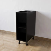Mobile Base 30 Senza Anta. H 72 Cm L 30 Cm P 55.5 Cm. Spedizione In Kit Nero