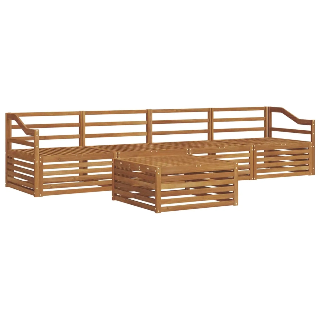 Set di divani da esterno 5 pcs Naturale 3372994