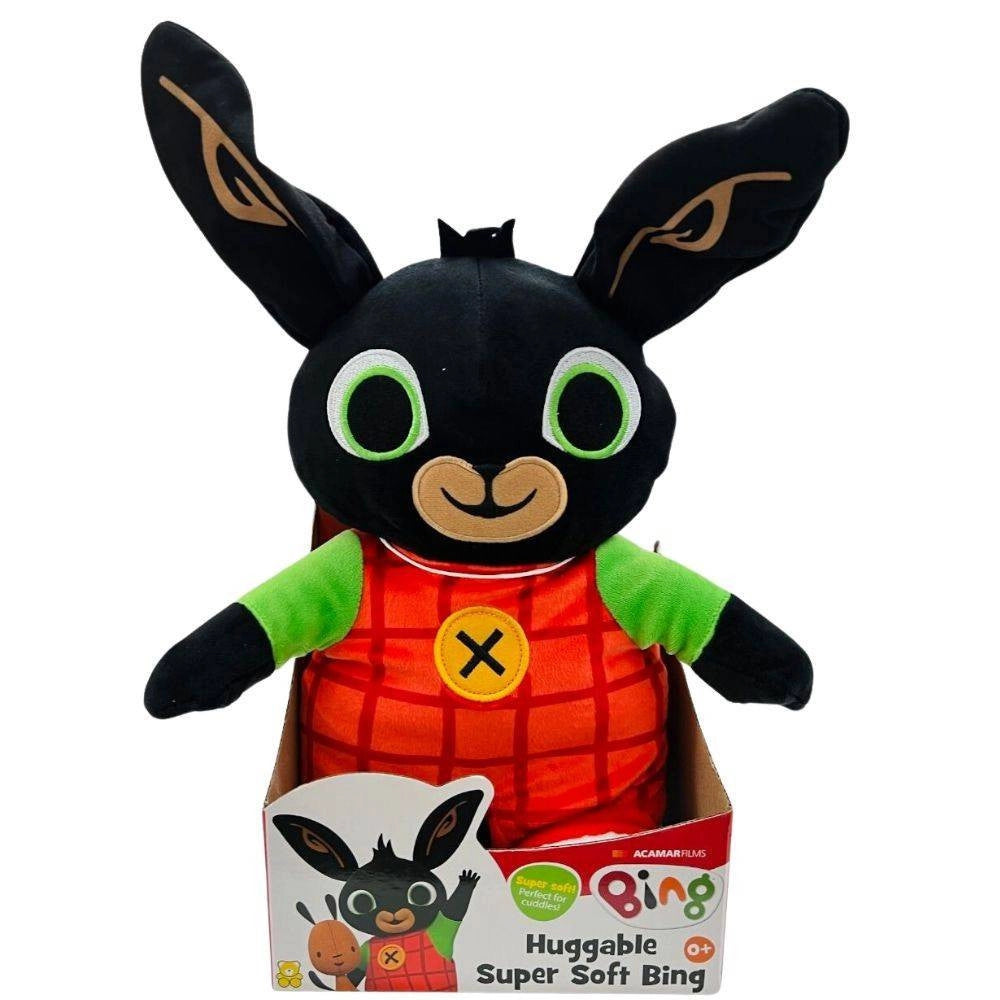 Trade Shop - Peluche Bing Super Soft 36 Cm Morbido Coniglietto Nero Gioco Per Bambini Anni 0+ -