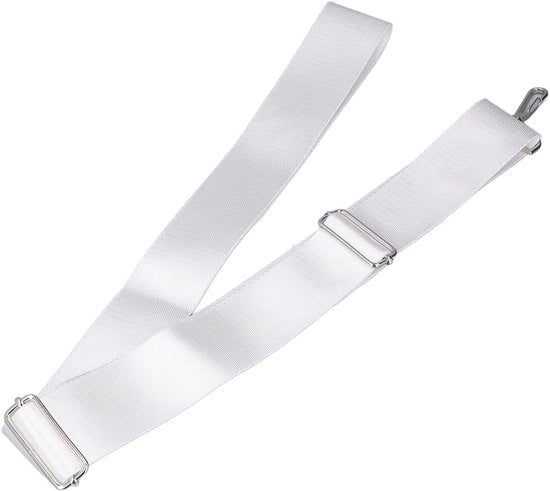 Tennisnetband 7,2ft - Altezza Regolabile - Materiale Nylon/Roello - Facile Da Installare - Utilizzo Intuitivo - Colore Bianco - Tennisnet