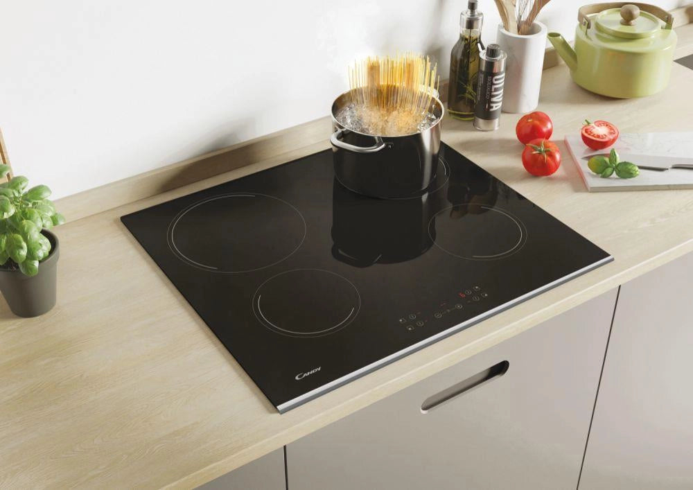 Candy Timeless CH64XB Nero Da incasso Ceramica 4 Fornello(i)