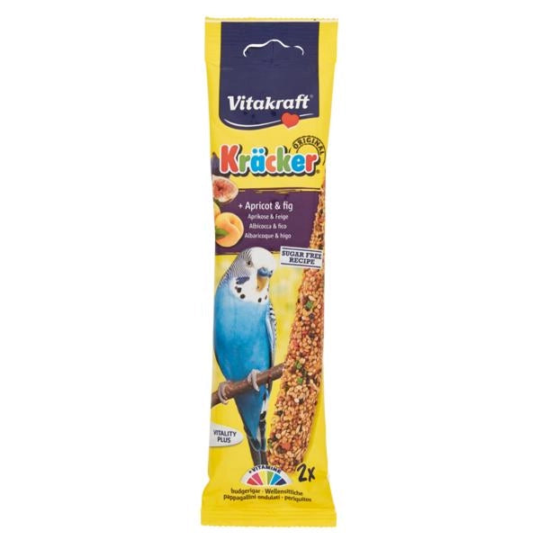 KRACKER X PAPPAGALLI ALBICOCCA E FICO 2 PEZZI DA 60 GR