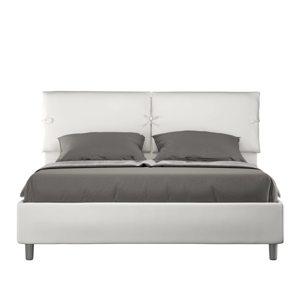 Letto Matrimoniale 160x190 cm con Rete Sleeper Bianco