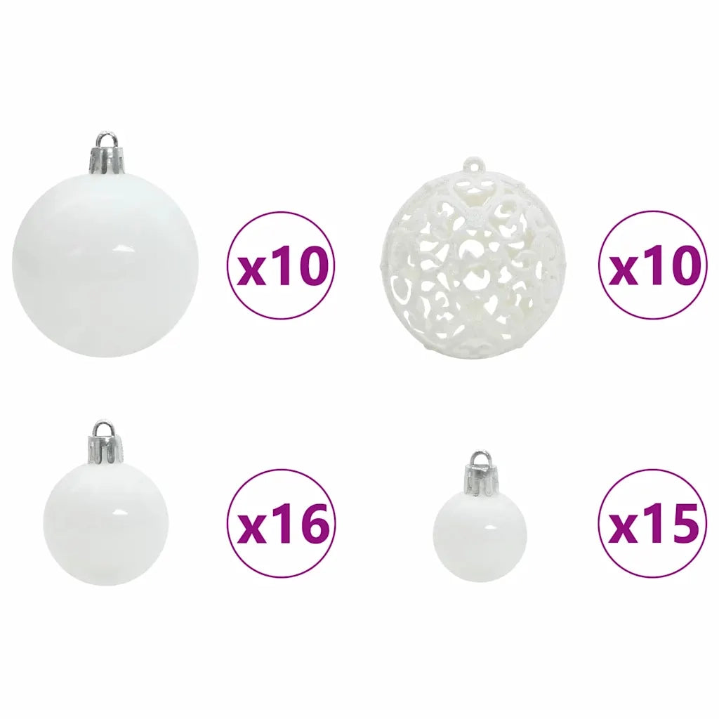 Albero di Natale | Decorazioni natalizie artificiale con luci integrate Verde 240 cm