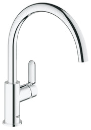 Monocomando per Lavello con Bocca Girevole Bauedge Grohe Cromo
