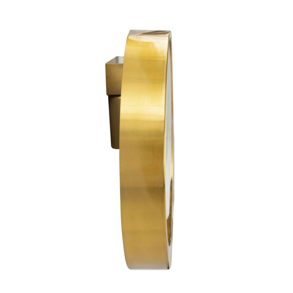 Lampada a Parete VKH45, Oro, Marmo, 24x6x24 cm
