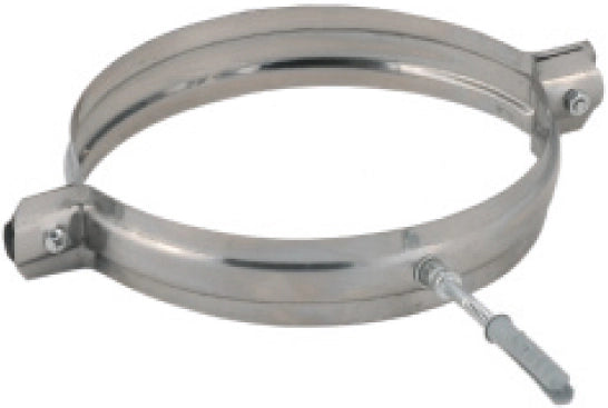 COLLARE INOX PER TUBI VITE E TASSELLO Ø cm.15, pz. 2