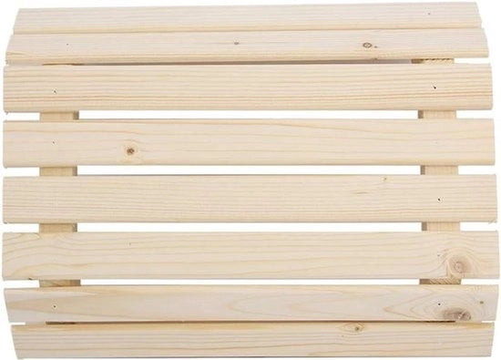 Lampenkap in legno - Accessori per camera di vapore - 11,8 pollici - Lampenkap in legno pratica per decorazione di spazi sauna.
