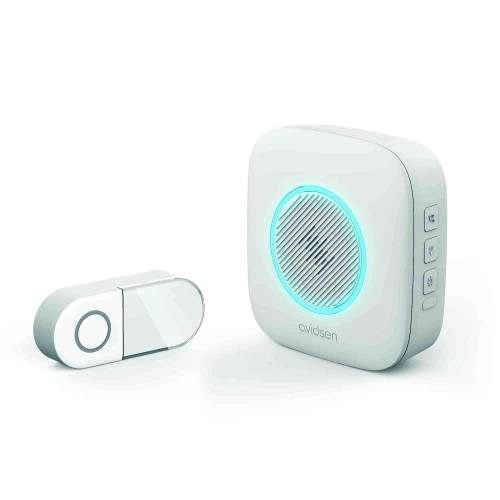 CAMPANELLO SUONERIA SONA SENZA FILI CON LUCE LAMPEGGIANTE (102507)