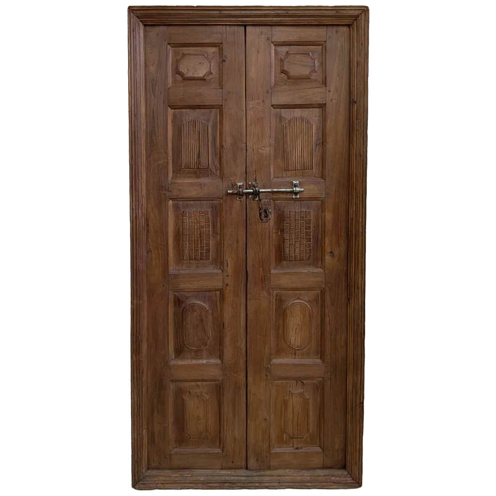 Porta in legno fatta a mano 97x8x194h cm
