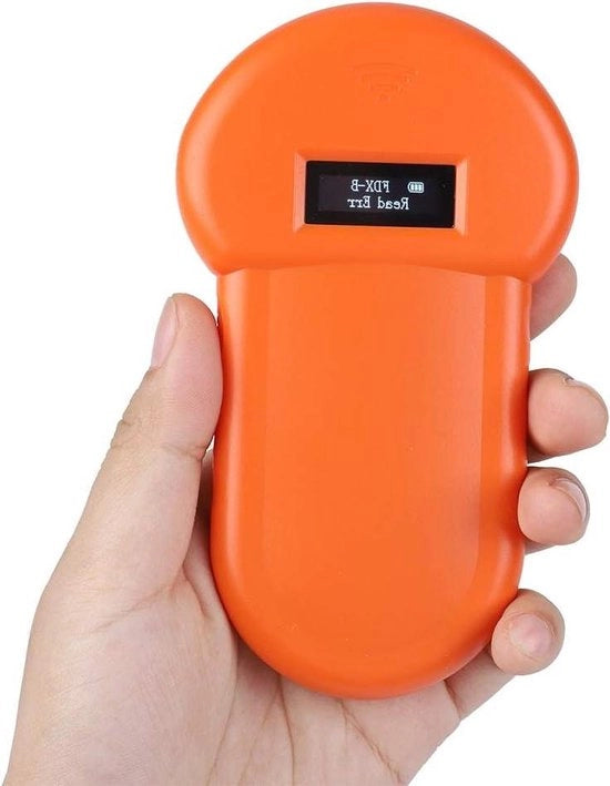 Scansionatore di Microchip - 1342 KHz ID-chip ISO Lettore di Animali - Scansionatore a Mano di Animali da Compagnia - Gatti e Cani