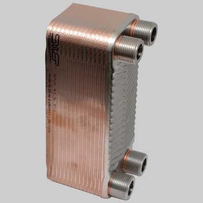 SCAMBIATORE DI CALORE TMS - 30 piastre 45 KW 3/4-3/4 -  - MADE IN ITALY