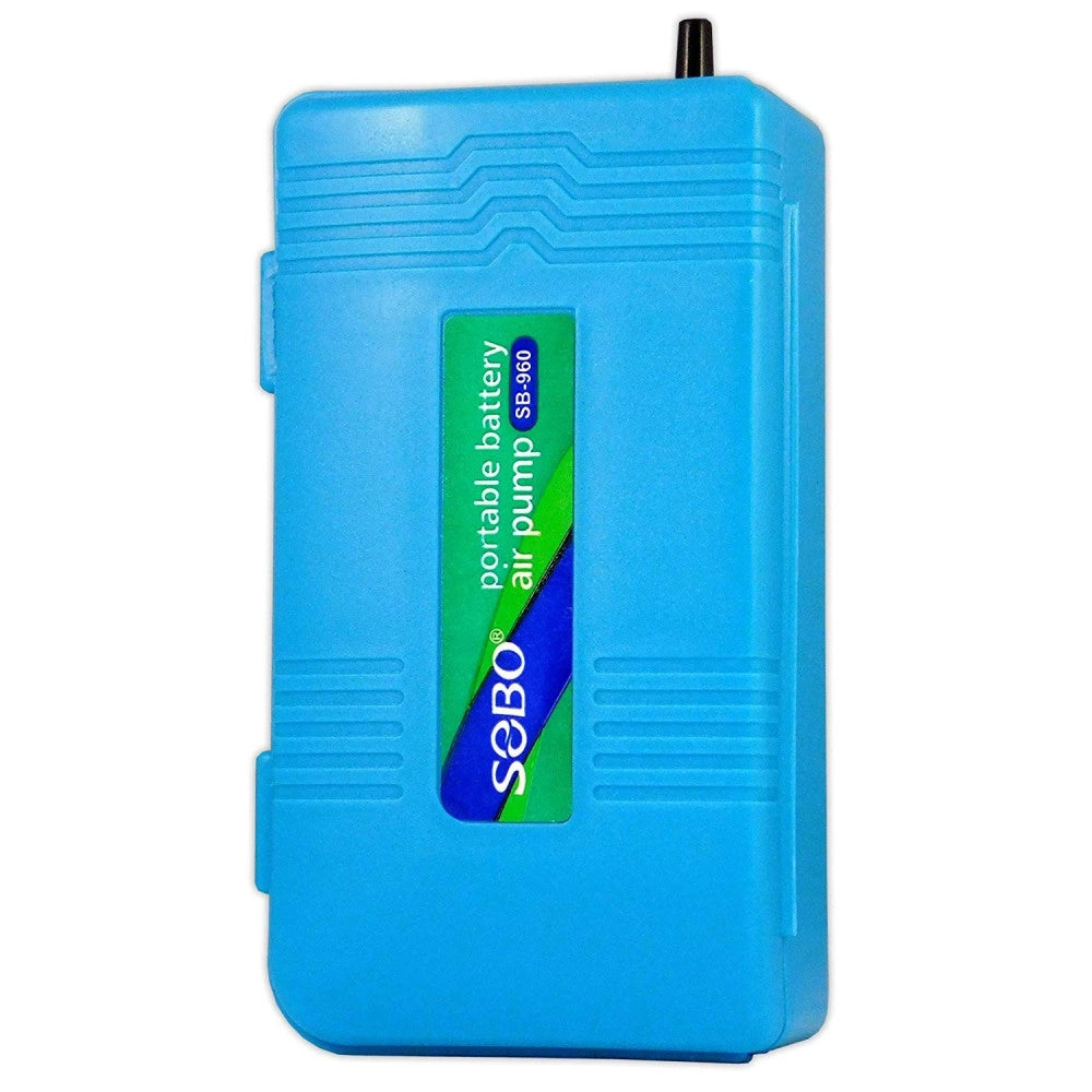 Trade Shop - Aeratore A Batterie Per Acquario Aria Ossigenatore Air Pump Portatile Dn-960 -