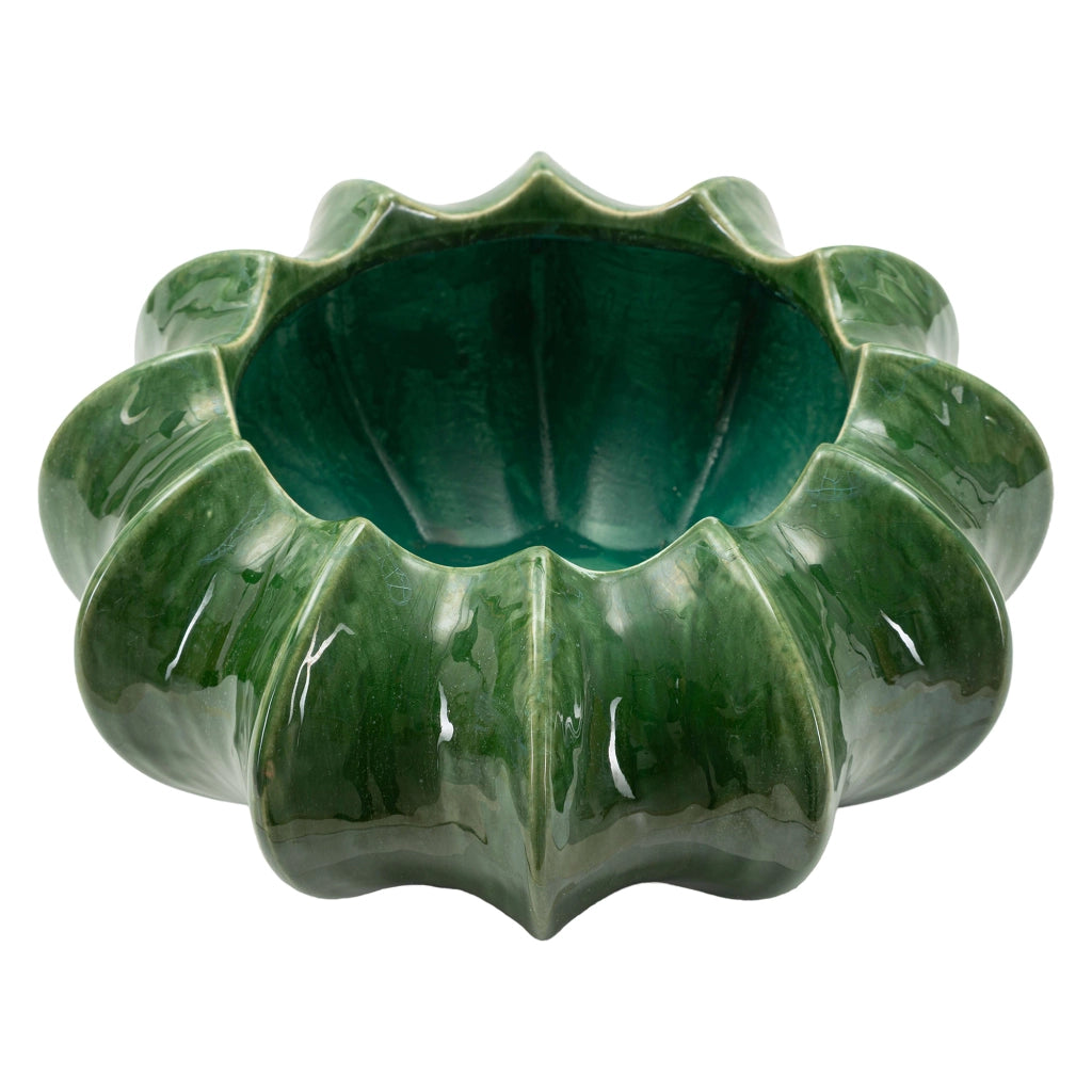 Aysgar, Vaso Disegno con Cactus, Verde