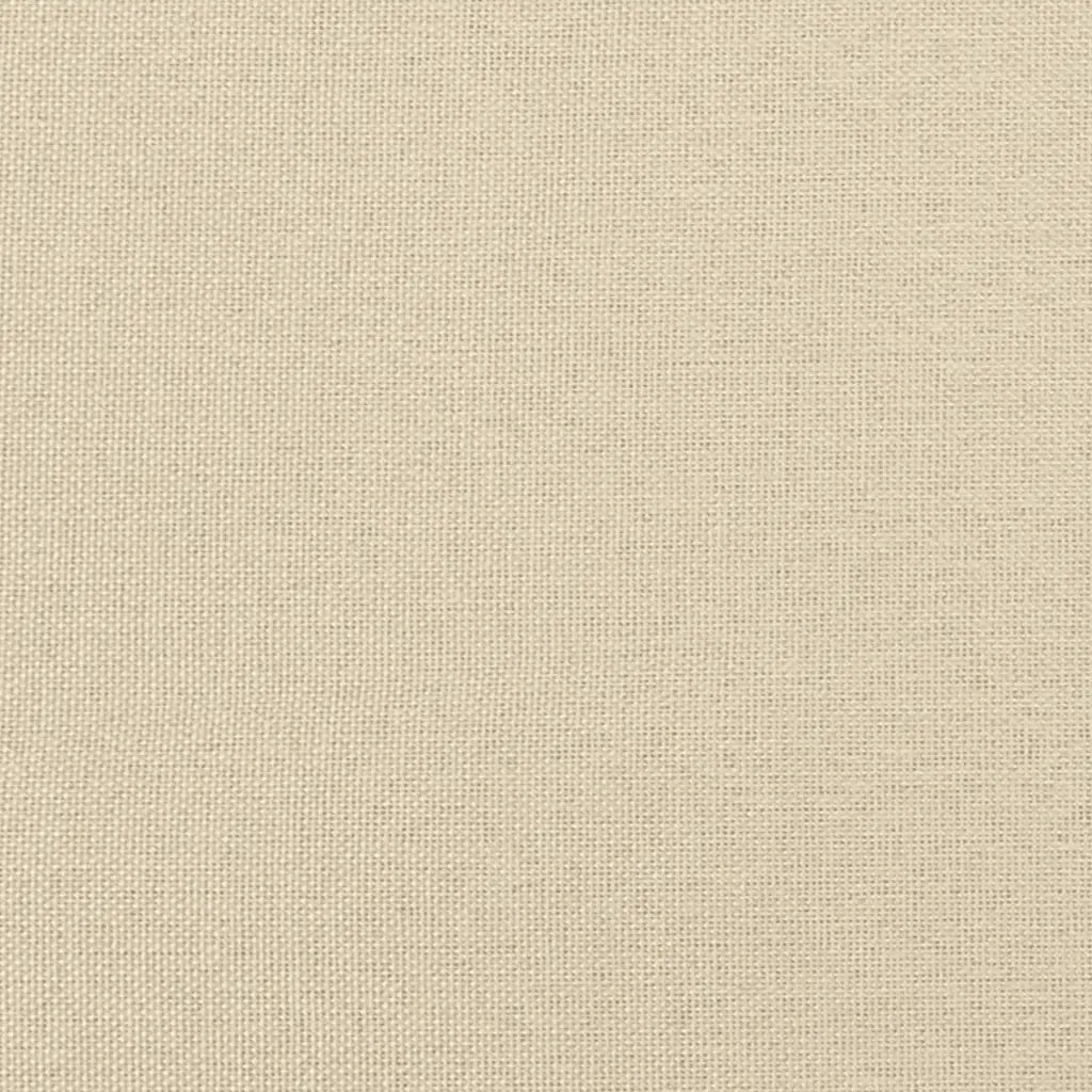 Sedia a Dondolo Crema 74x90x102 cm in Tessuto 4016926