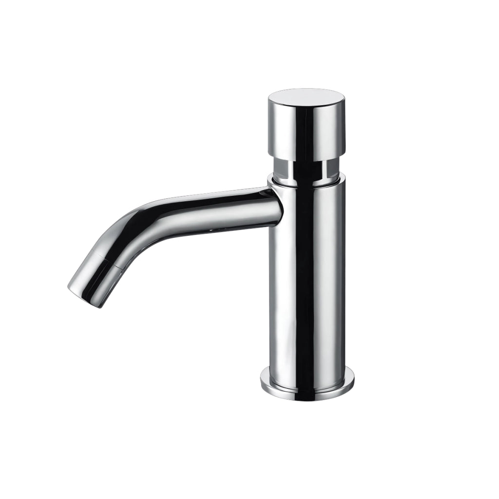 RUBINETTO TEMPORIZZATO TIME CANNA TONDA PER LAVABO- HYDRA- pezzi 1