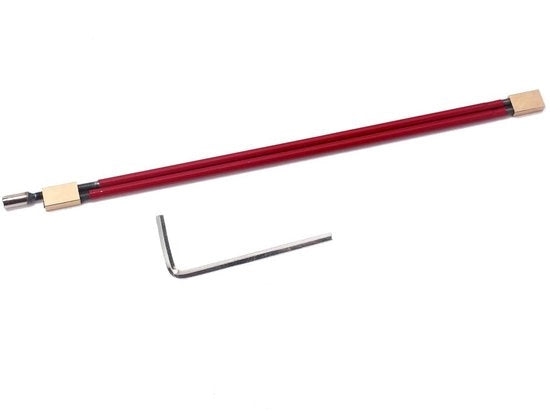 Truss Rod 2-Modi Regolabile - Lunghezza Totale 460MM - Bocchetta 4MM - Facile da Installare - per Manico di Chitarra Acustica - Controllo Completo sulla Colonna Vertebrale