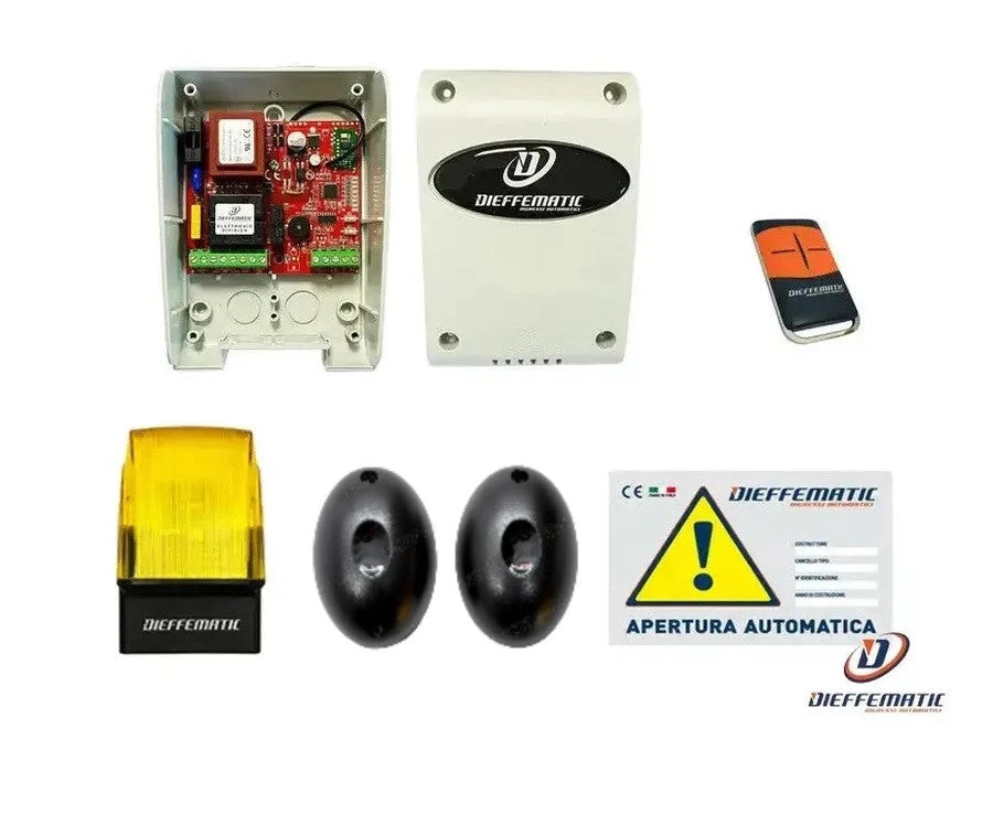 Kit serranda accessori base per automatizzare un motore avvolgibile garage 230v