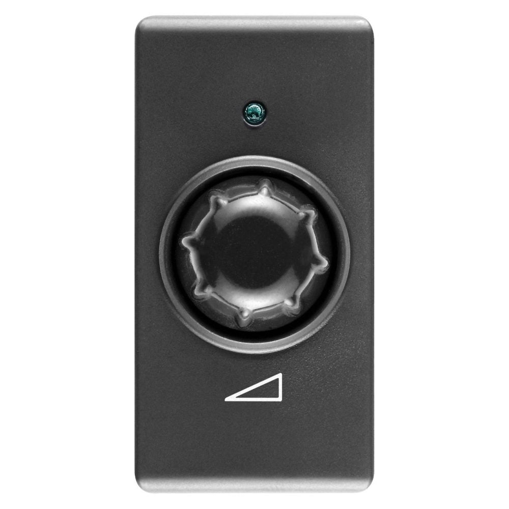 REGOLATORE ELETTRONICO ROTATIVO 'SYSTEM' 230V 50/60 Hz - Nero - GEWISS