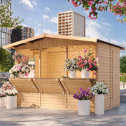 Chiosco in legno da giardino - 336x263 cm/6 m2 - TIMBELA M150A