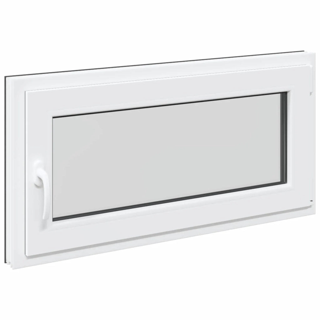 Finestra per Soffitta RISOR Antracite 100 x 50 cm PVC e Vetro 42047290