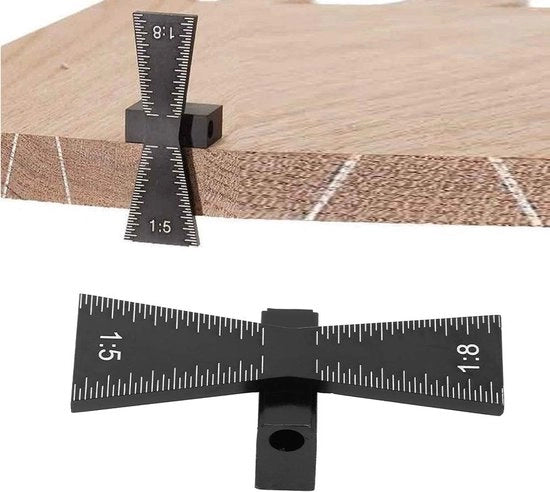 Strumento di Marcatura per Houtverbindingi - Scala 1:5/1:8 - Progetti di Lavorazione del Legno - Alta Qualità - Attrezzatura per Lavorazione del Legno