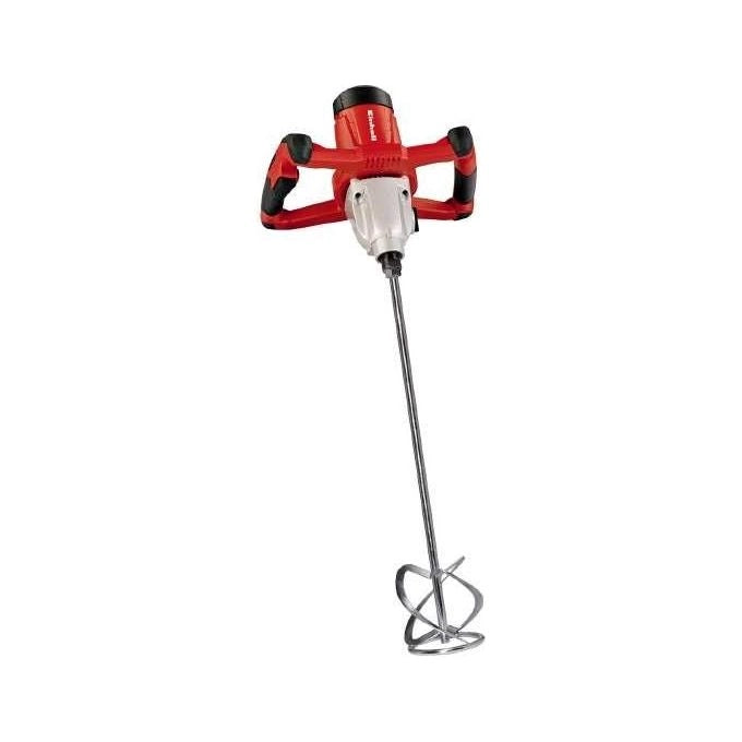 Einhell TE-MX 1600-2 CE Miscelatore Elettrico 1600W 2 Marce Soft Start Attacco M14 colore Rosso
