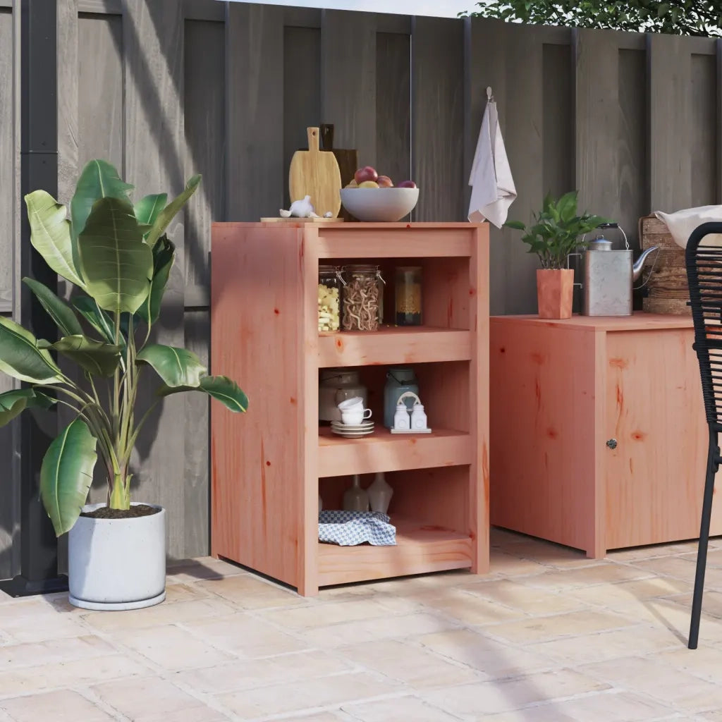 Mobile da Cucina da Esterno MEPPEL 55x55x92 cm Legno Massello di Douglas 832344