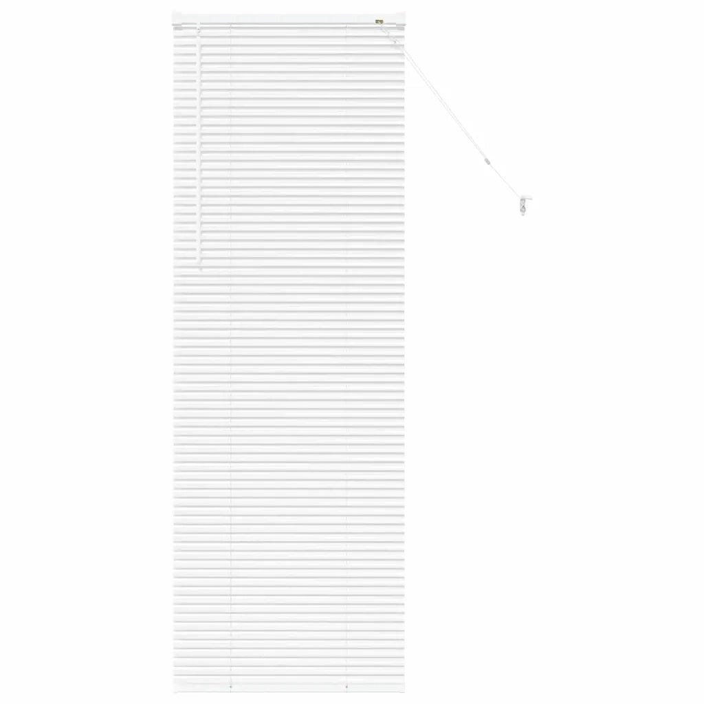 Tendaggi a Veneziana | Tenda a lamelle Bianco 175 x 55 cm Alluminio