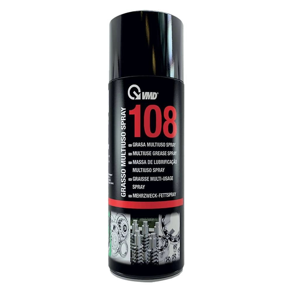 Vmd 108 grasso multiuso spray ml 400 per parti meccaniche e ingranaggi vari
