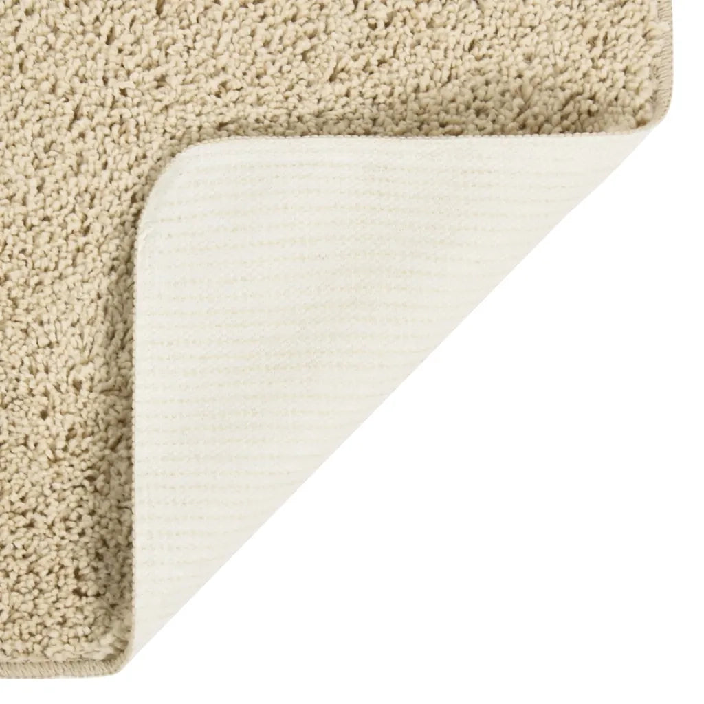 Tappeto Shaggy Crema 80x150 cm Antiscivolo 340387