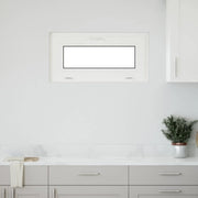Finestra per Soffitta RISOR 80 x 40 cm PVC e Vetro Bianco 42047264