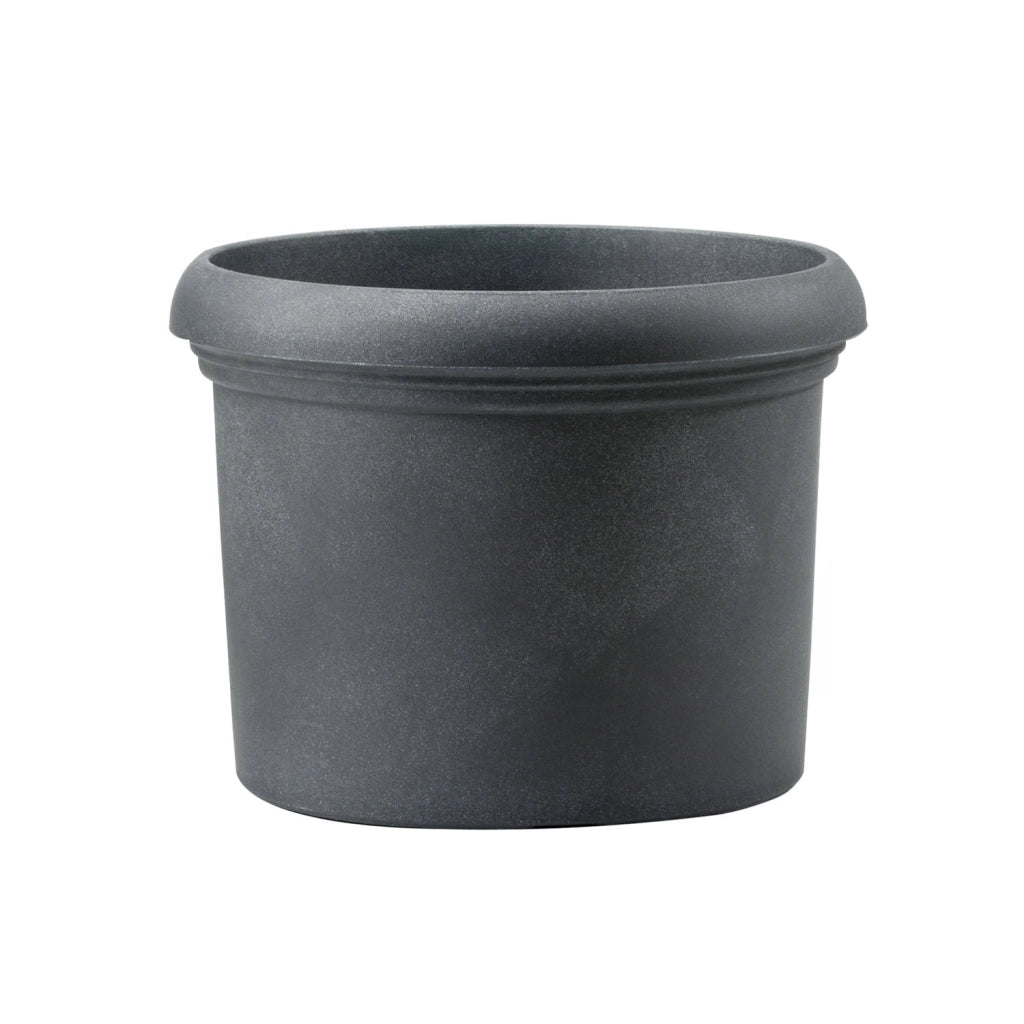 Vaso Cilindro Vicenza Colore: Antracite, Taglia: 45, Materiale: Polietilene
