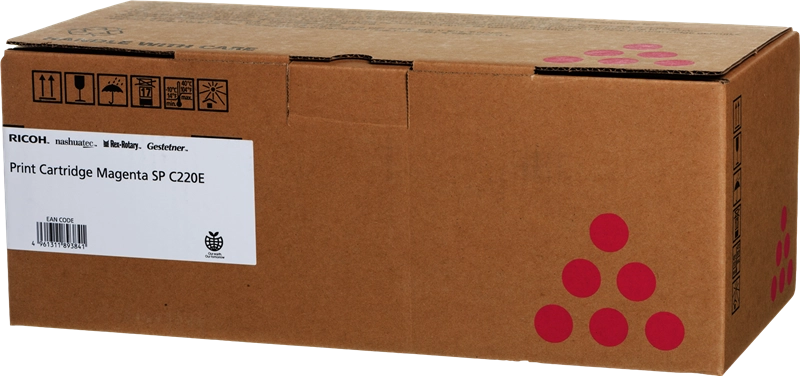 Ricoh 407644 cartuccia toner 1 pz Originale Magenta