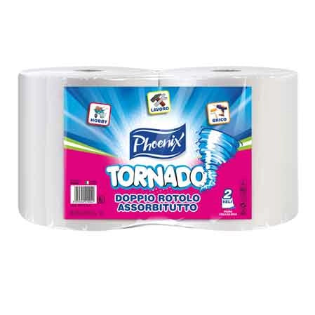 BOBINA CARTA ASCIUGATUTTO 'TORNADO' Coppia 1,7 kg