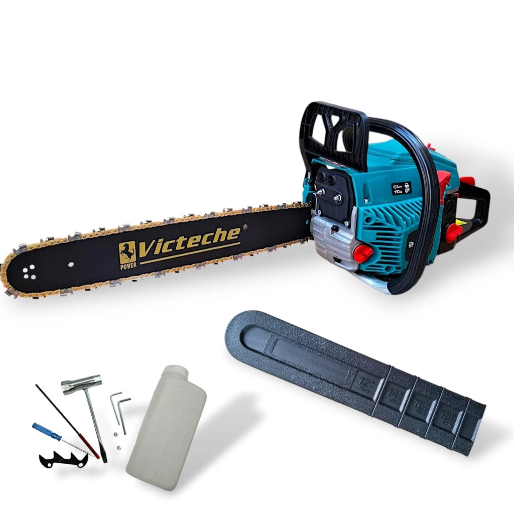 Motosega a scoppio professionale 68cc barra da 55 cm taglio legna bosco tronchi
