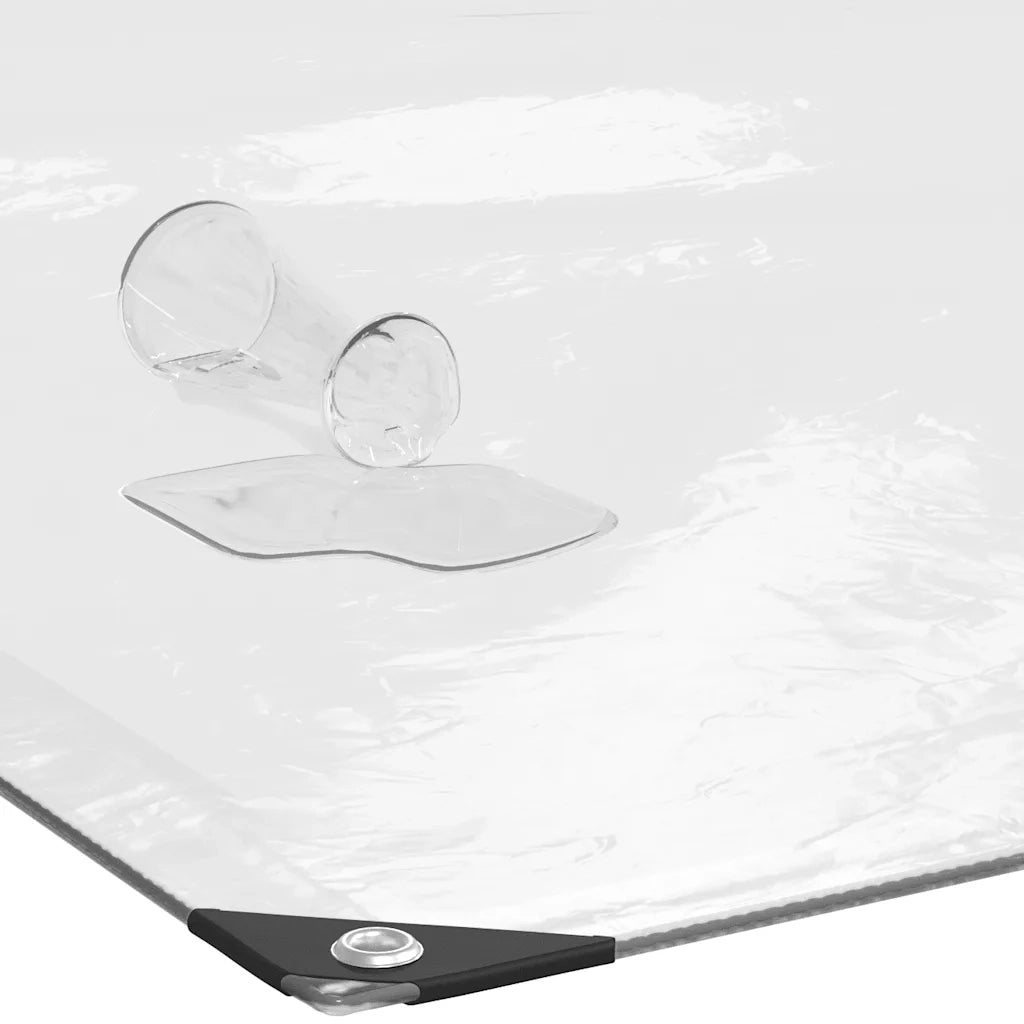 Telone Trasparente con Occhielli 1x10 m in Polietilene