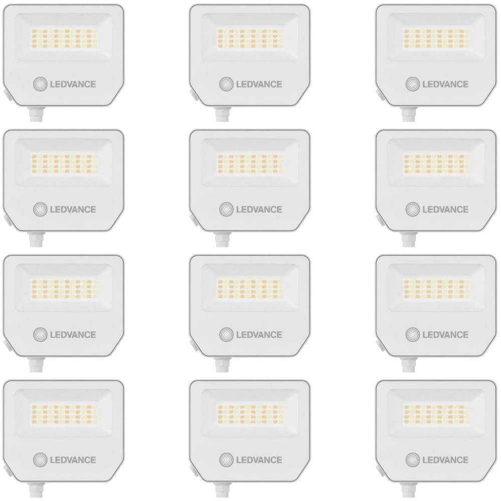 Proiettore led multi select 9w 18w cct regolabile kit 12 pezzi