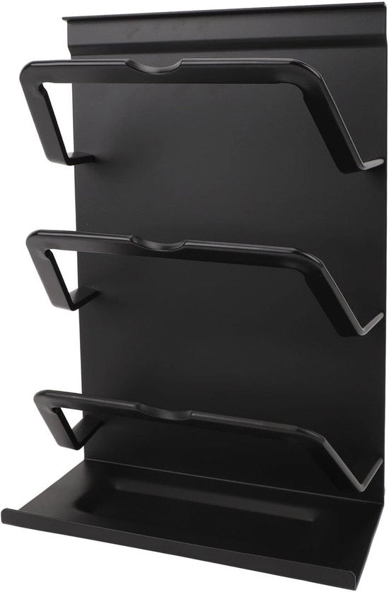 Organizzatore per teglie in alluminio - Sostegno per teglie - Supporto per piani di lavoro - Deposito teglie - Organizzatore per cucina - Utilizzo multifunzionale - Organizzatore per cucina multifunzionale