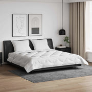 Duvet Estivo con cuscino 3 pcs Bianco Microfibra 3377274