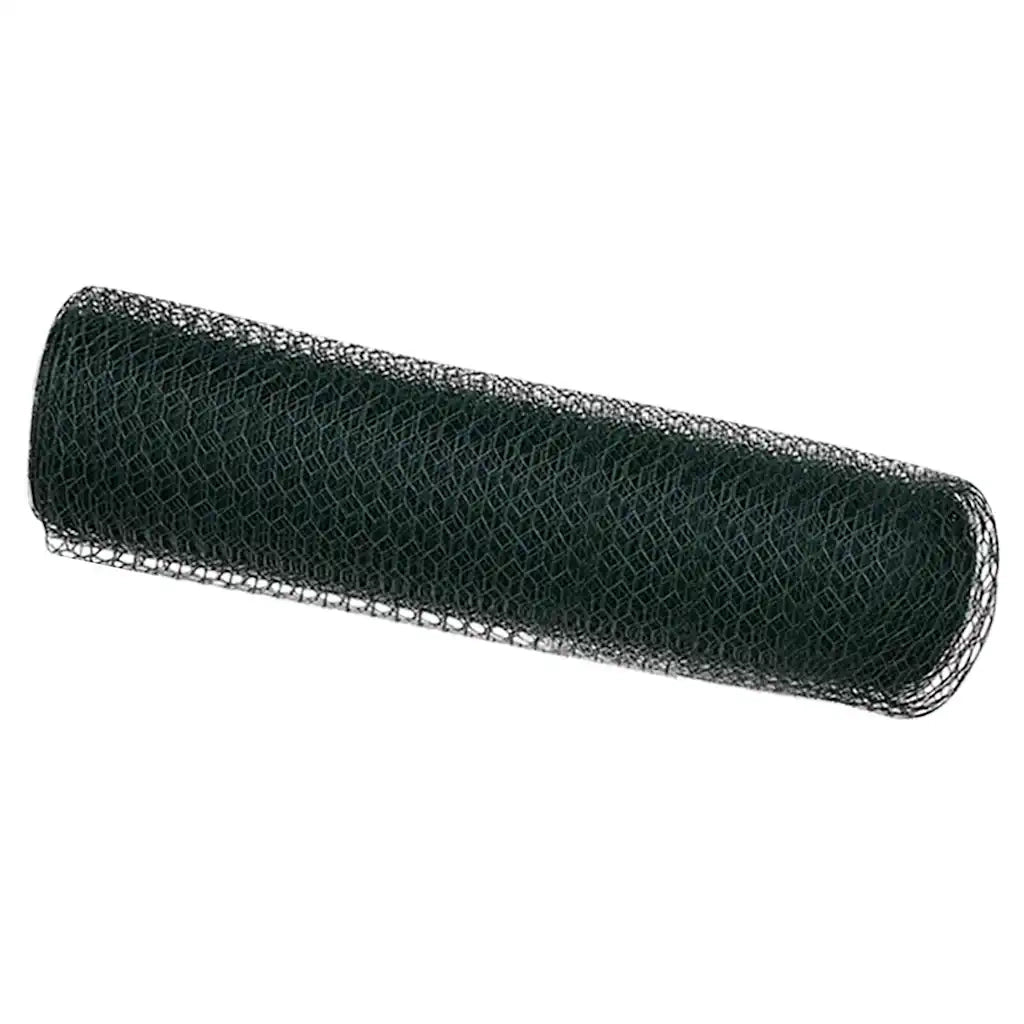 Recinzione da Giardino | Recinzione Esagonale Verde 0,5 x 100 m PVC