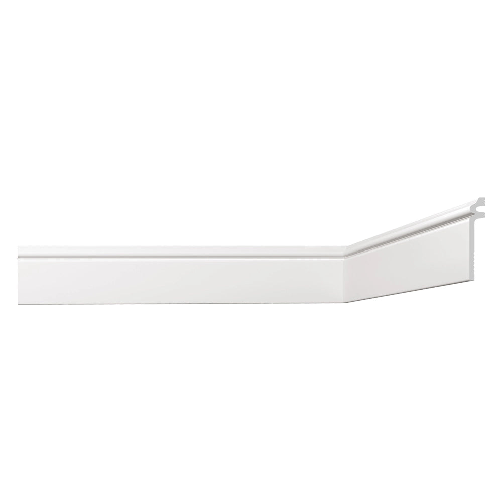COPRI BATTISCOPA DECORATIVO SERIE 'LUXSTYL' mod. 'L14020' - mm 20 x 14- 12 pezzi  - BOVELACCI