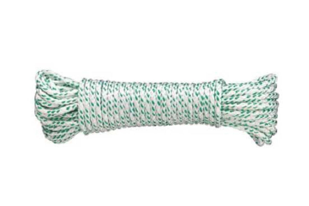 Corda In Poliammide Bianco/Vr Diametro 4 Mm L Mt 20 - Masidef