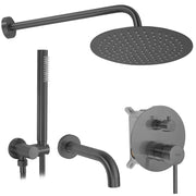 Set Doccia E Vasca Da Incasso Rea Lungo Titan + Box