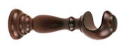 BL SUPPORTO PER BASTONE CILIEGIO 10 CM 2 PZ- 4,0 blister